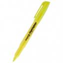 Маркер Highlighter D2503, 2-4 мм клиноподібний жовтий (12шт)