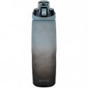 Пляшечка для води 760 мл, сіро-чорна