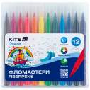 Фломастери-пензлики, набір 12шт, Kite Creative 