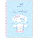 Блокнот на спіралі пласт. обкл., А5, 80 арк.,кл., CR