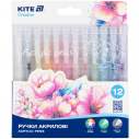 Ручки акрилові, набір 12шт Kite Creative