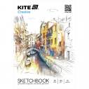Скетчбук для робіт олівцями, A5, 30 арк., Kite Creative