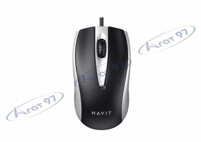 Проводная мышь HAVIT HV-MS871 USB Gray (1200 DPI, 3 кл)