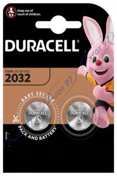 Элемент питания (батарейка) DURACELL DL2032 DSN 2 шт