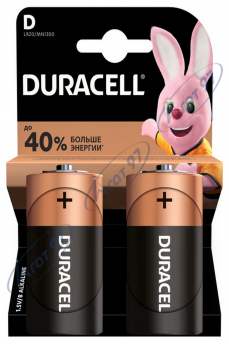 Батарейка DURACELL D/ LR20 /MN1300 KPN 02*10