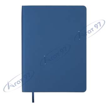 Щоденник недатований STEEL, A5, темно-синій, штучна шкіра