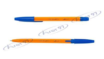 Ручка кулькова SUN, 0.7 мм, пласт.корпус, сині чорнила