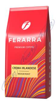 Кофе в зёрнах 1000г, CAFFE CREMA IRLANDESE с клапаном,  FERARRA
