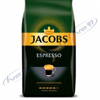 Кофе в зернах Jacobs Espresso, 1000г , пакет
