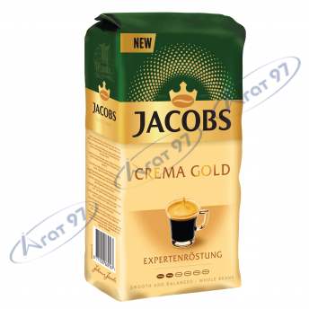 Кофе в зернах Jacobs Crema, 1000г , пакет