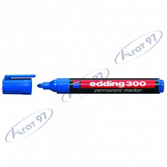 Маркер Permanent e-300 1,5-3 мм  круглый синий