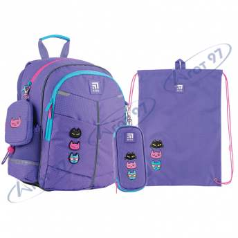 Набір рюкзак + пенал + сумка для взуття Kite 771S Catris