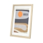 Рамка А4, 21х29.7 см айворі з золотом