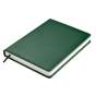 Щоденник недат. PRIME, A5, зелений, штуч.шкіра/поролон, 336 стор