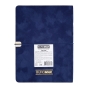 Щоденник недат. VELOUR, A5, синій, штуч.шкіра, 336 стор
