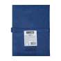 Щоденник недат. LEROY, A5, синій, штуч.шкіра, 336 стор