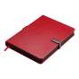 Щоденник недат. LEGEND, A5, червоний, штуч.шкіра, 336 стор