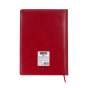 Щоденник недат. BRAVO, L2U, А4, червоний, штуч.шкіра/поролон, 336 стор