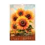 Календар настінний 2027 р., А3, 1 пружина, Flowers