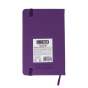 Щоденник недат. TOUCH ME, L2U, A6, фіолетовий, штуч.шкіра, 336 стор