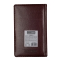 Щотижневик датований 2026 BRAVO, A5, коричневий, штучна шкіра/поролон