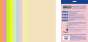 Набор цветной бумаги PASTEL+NEON, EUROMAX, 10 цв., 50 л., А4, 80 г/м²