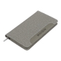 Еженедельник датир. 2024 карман. LIGA, 85*153, серый, иск.кожа/поролон