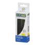 Степлер пластиковый, RUBBER TOUCH, 12 л., (скобы №10), 107х25х54 мм, черный