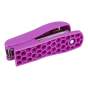 Степлер пластиковый, RUBBER TOUCH, 20 л., (скобы №24; 26), 127х54х33 мм, фиолетовый