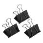 Біндер-затискач, 61 мм, чорний, по 6 шт. в карт.коробці