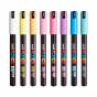 Набір маркерів uni POSCA Soft Color, 0,7мм, 8 шт