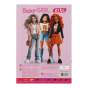 Папір кольоровий SUPER GIRL, А4, 18 аркушів, 9 кольорів, 45 г/м2, KIDS Line