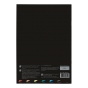 Папір кольоровий двусторонній BLACK, А4, 14 аркушів, 7 кольорів, 90 г/м2, KIDS Line