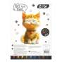 Набір кольорового картону та паперу CATS&DOGS,  А4, 9 арк. картону + 9 арк. паперу, KIDS Line