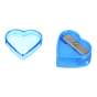 Точилка для карандашей HEART, с контейнером, 1 отв. пластик. корпус, ассорти, KIDS Line