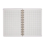 Блокнот на пружині збоку CAPYBARA, 145х210 мм, 80 арк., клітинка, асорті, KIDS Line