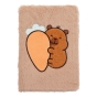 Блокнот плюшевий CAPYBARA 9, А5, 80 арк., клітинка, асорті, KIDS Line