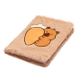 Блокнот плюшевий CAPYBARA 9, А5, 80 арк., клітинка, асорті, KIDS Line
