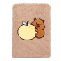 Блокнот плюшевий CAPYBARA 9, А5, 80 арк., клітинка, асорті, KIDS Line