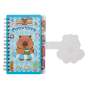 Блокнот на пружині збоку CAPYBARA, А6, 60 арк., клітинка, на липучці, асорті, KIDS Line