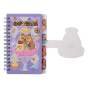 Блокнот на пружині збоку CAPYBARA, А6, 60 арк., клітинка, на липучці, асорті, KIDS Line