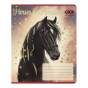 Зошит учнівський шкільний HORSES, 24арк., клітинка, KIDS LINE