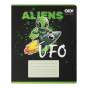 Зошит учнівський шкільний UFO, 24арк., лінія, KIDS LINE