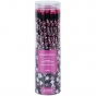 Карандаш графитный Axent 9009, HB, тубус, Floral Black