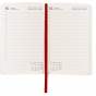 Ежедневник  2025 Partner City Soft, 145*210, бордовый