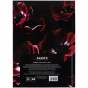 Книга записная твердая обл. А5, 96 л., клет.,  Red&Black Hou
