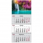 Календарь настенный квартальный 2026г, 3  пр., Waterfalls 1