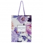 Пакет бумажный подарочный, 18х24см, Violet Whispers