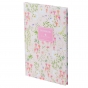 Книга записная твердая обл. А5, 96 л., клет., TR, Floral 1