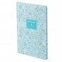 Книга записная твердая обл. А5, 96 л., клет.,  TR, Floral 2